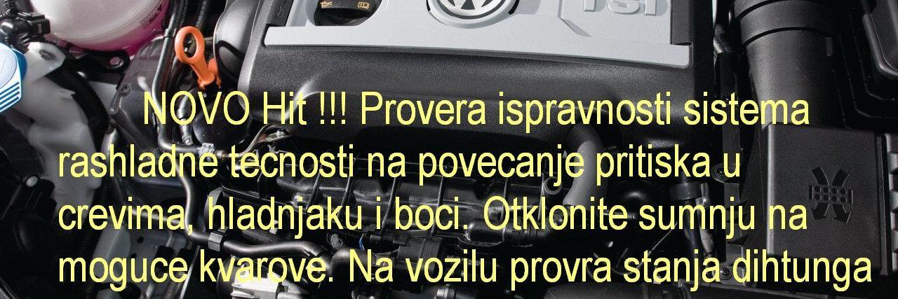 novo provera dihtunga glave motora