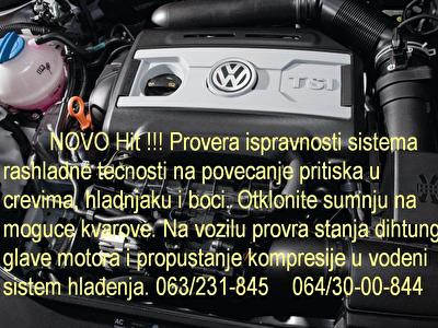 novo provera dihtunga glave motora